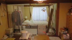 昭和でレトロなアパートスタジオ・アトリエミカミ管理運営・撮影専用・撮影用電源設置・取り外し可能なパネル壁・ロケ地・ロケ場所・室内飾り込み例