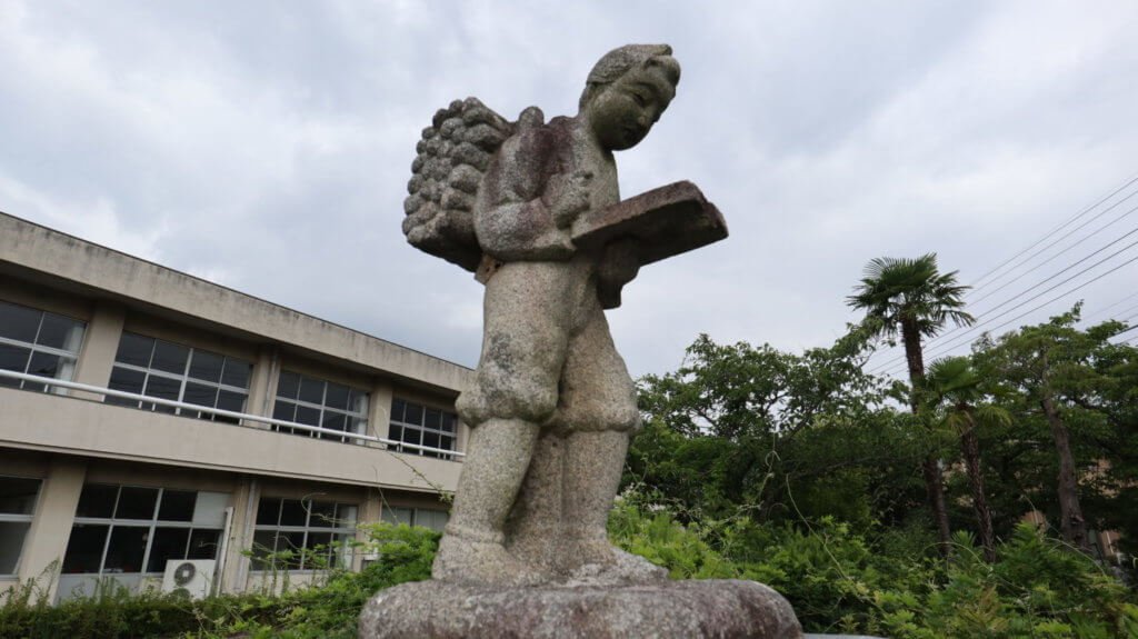 二宮尊徳・二宮金次郎・桜川市役所・学校スタジオ・石造・真壁町