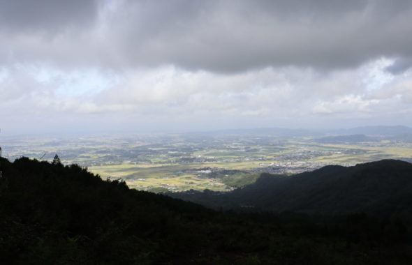 いろいろ撮影できちゃう学校スタジオ・近隣・景色・インサートカット・山からの街並み・真壁町・桜川市