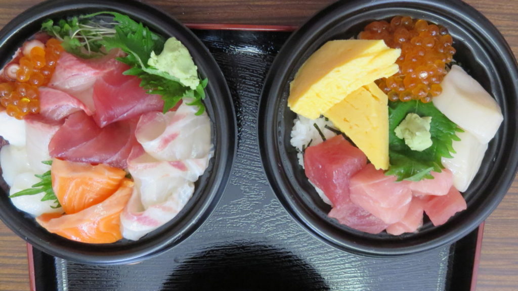 Iいろいろ撮影できちゃう学校スタジオ・近所の魚徳・海鮮丼弁当・激うま
