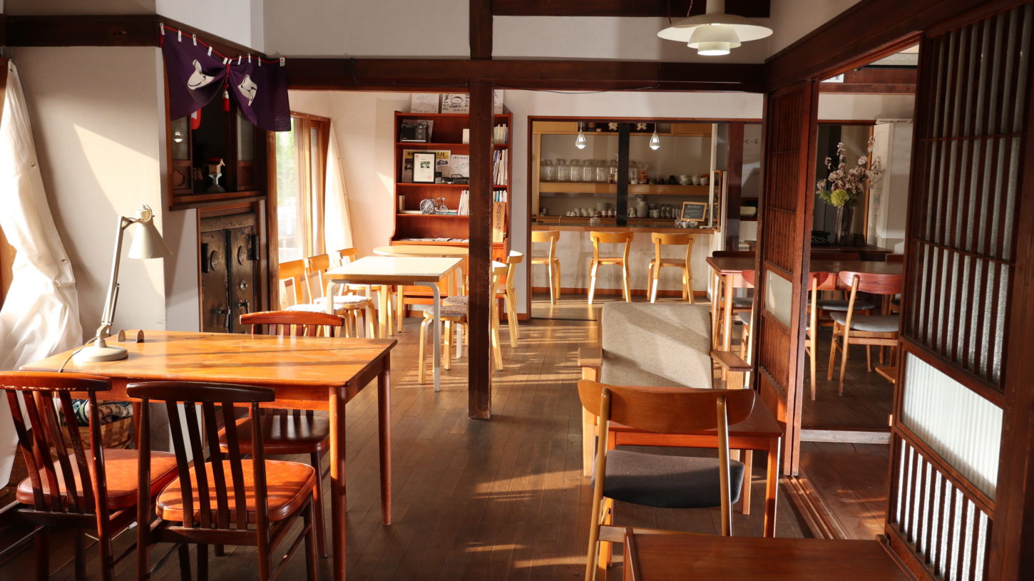 登録有形文化財橋本旅館スタジオ・橋本珈琲スタジオ・喫茶店スタジオ・グットデザイン賞受賞スタジオ