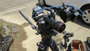 ブラックマジック６ｋ・カメラ・ミュージックビデオ撮影の現場・アトリエミカミ・昭和でレトロなアパートスタジオ