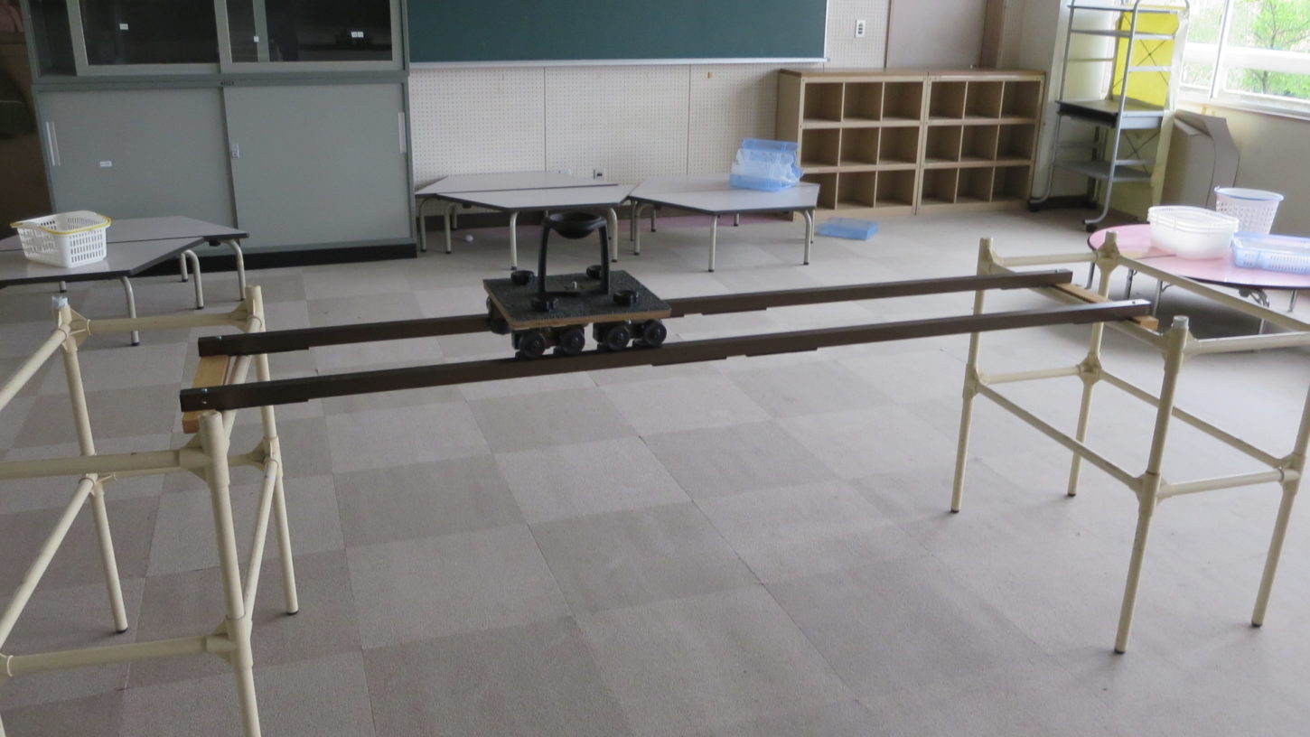 いろいろ撮影できる学校スタジオ・カメラドリー・無料貸し出し・自作