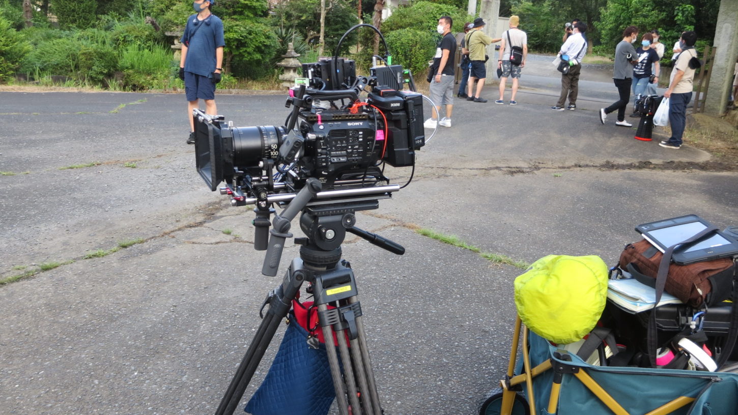 いろいろ撮影できる学校スタジオ・撮影・カメラ・ソニーFS7・連続ドラマ