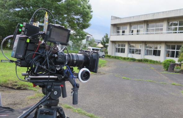 いろいろ撮影できる学校スタジオ・撮影・カメラ・ソニーＦＳ7・連続ドラマ