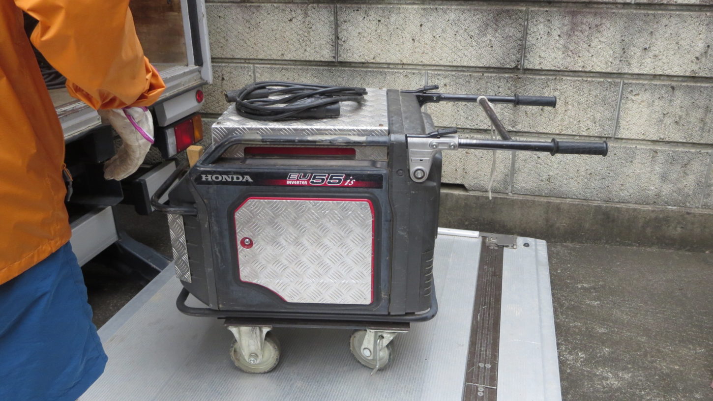 昭和でレトロなアパートスタジオ・発電機要らず・撮影専用電源設置・大容量・照明用電源