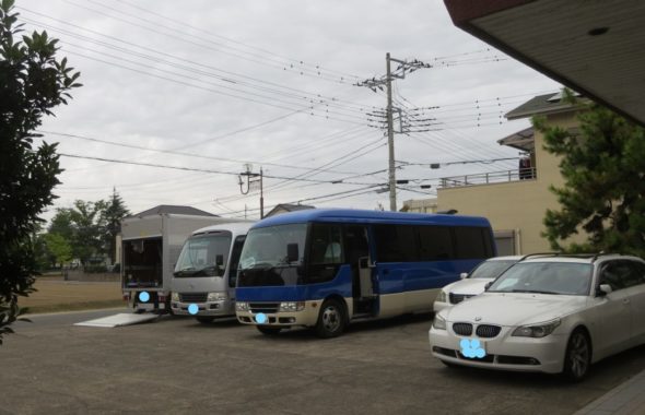 マイクロバスロング・トイレ付・ロケバス・撮影車両・トイレ事情