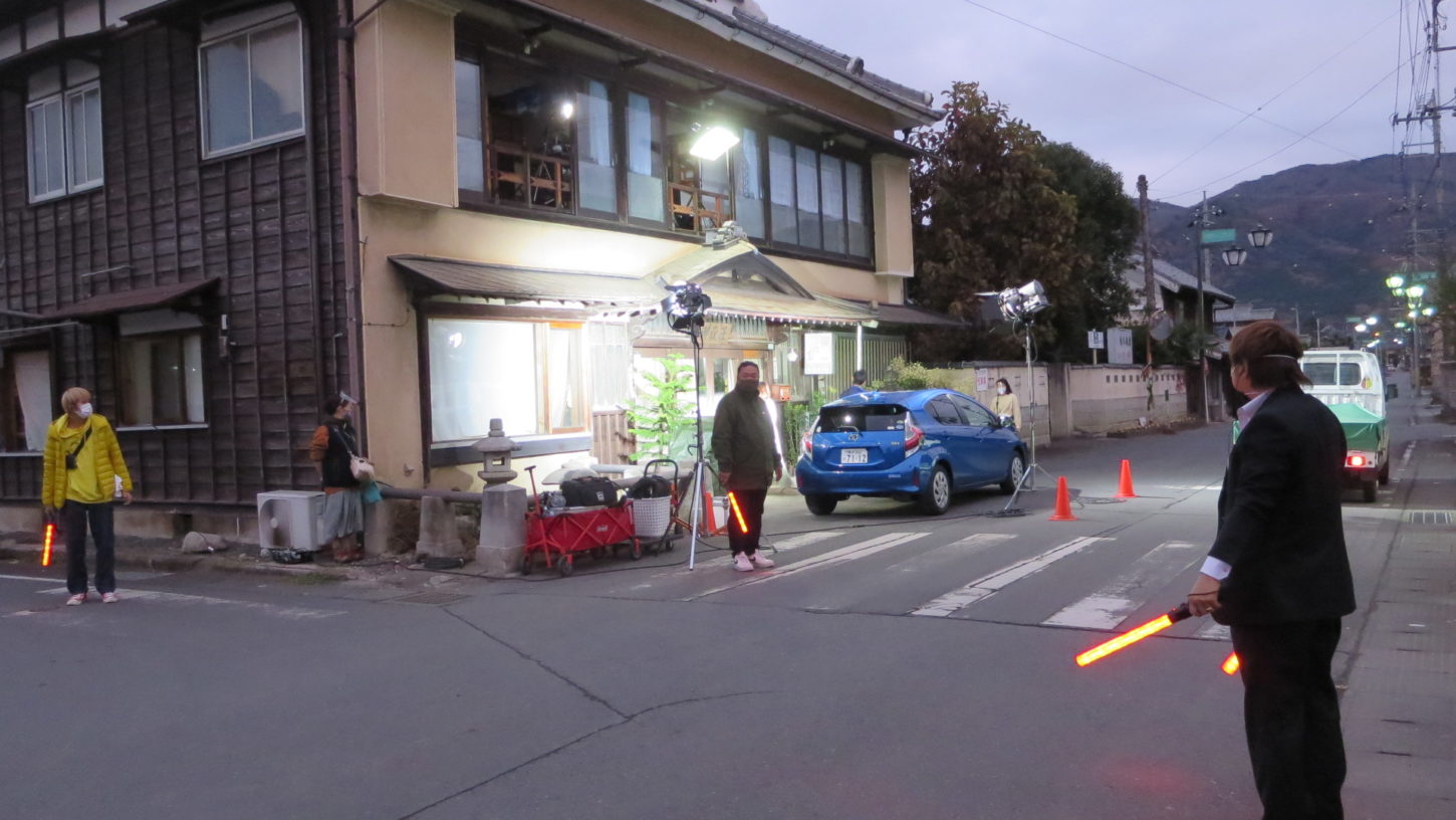 登録有形文化財橋本旅館スタジオに・アトリエミカミ・ハウススタジオ。撮影専用・連続ドラマのロケ地・撮影風景