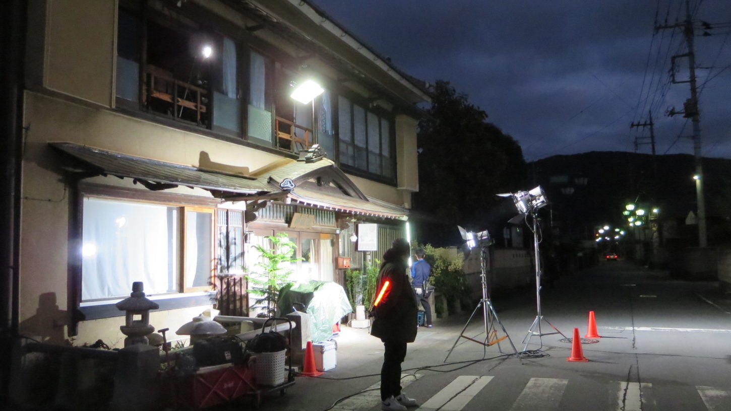 登録有形文化財橋本旅館スタジオに・アトリエミカミ・ハウススタジオ。撮影専用・連続ドラマのロケ地・撮影風景
