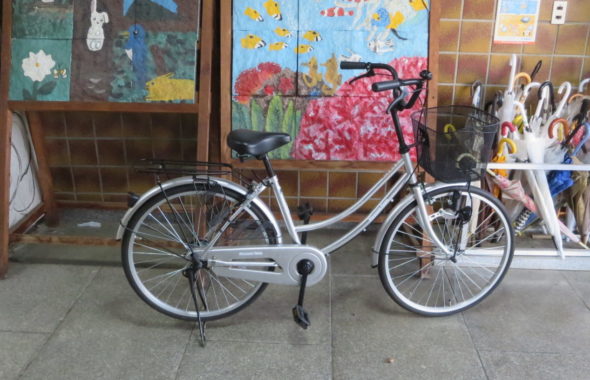 いろいろ撮影できる学校スタジオ・自転車貸し出し・撮影シーン・撮影用・小道具・
