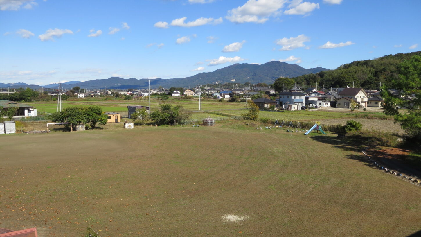 学校スタジオ・第2校舎屋上から撮影