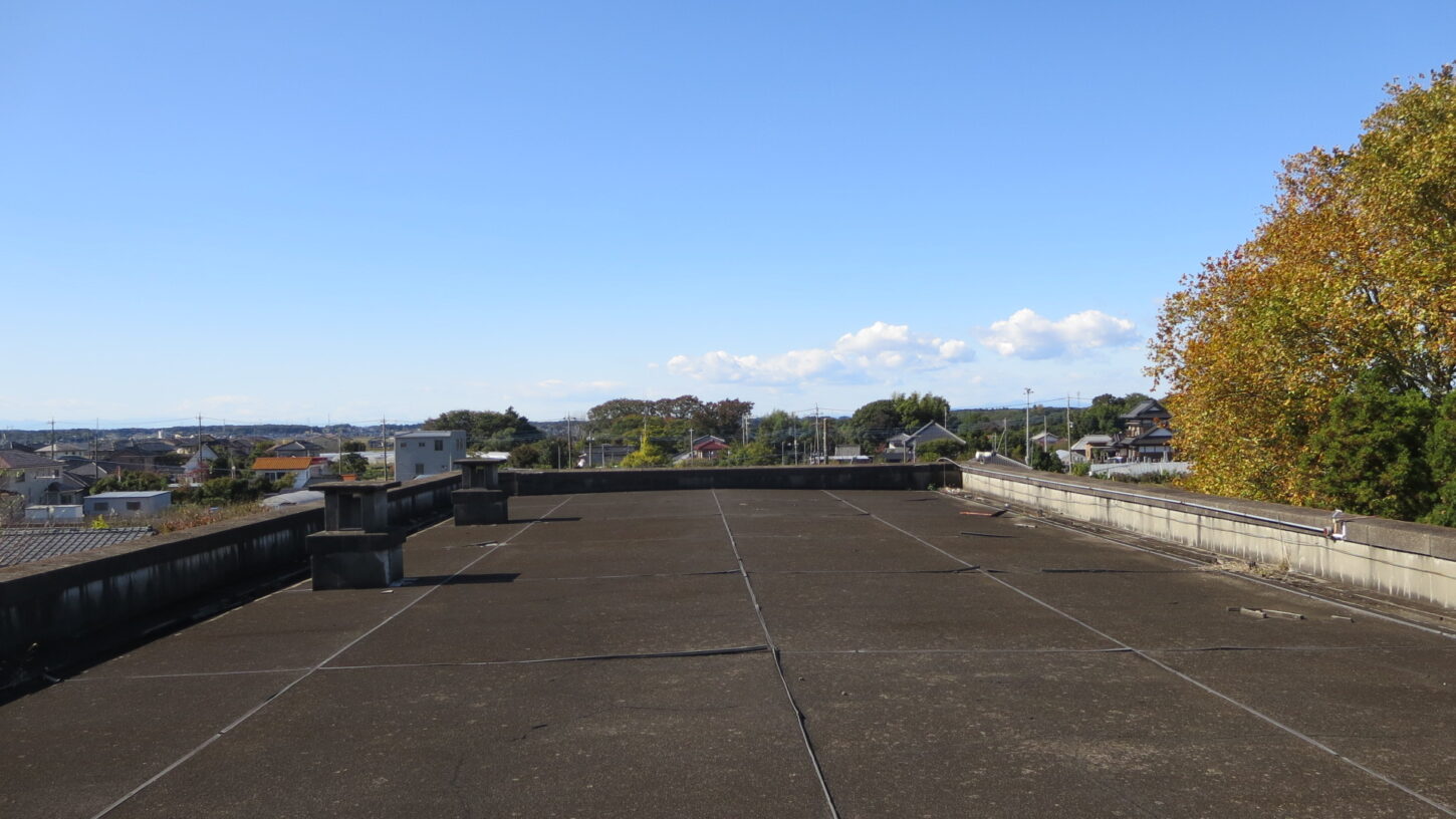 学校スタジオ・第2校舎屋上から撮影
