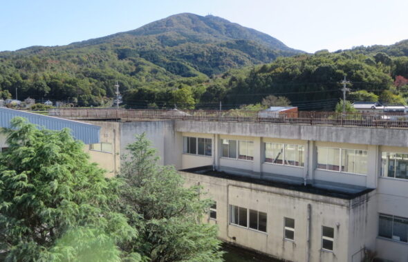 学校スタジオ・第2校舎屋上から撮影