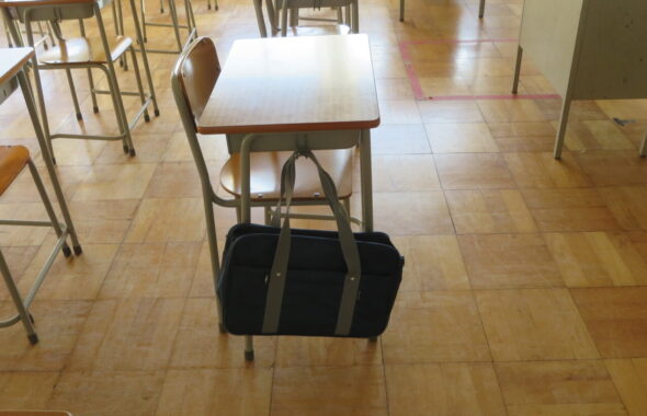 学校スタジオ・学生カバン・中学生用・高校生用・小道具・持ち道具