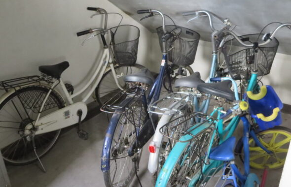学校スタジオ・美術小道具・自転車・通学シーン・買い物用・