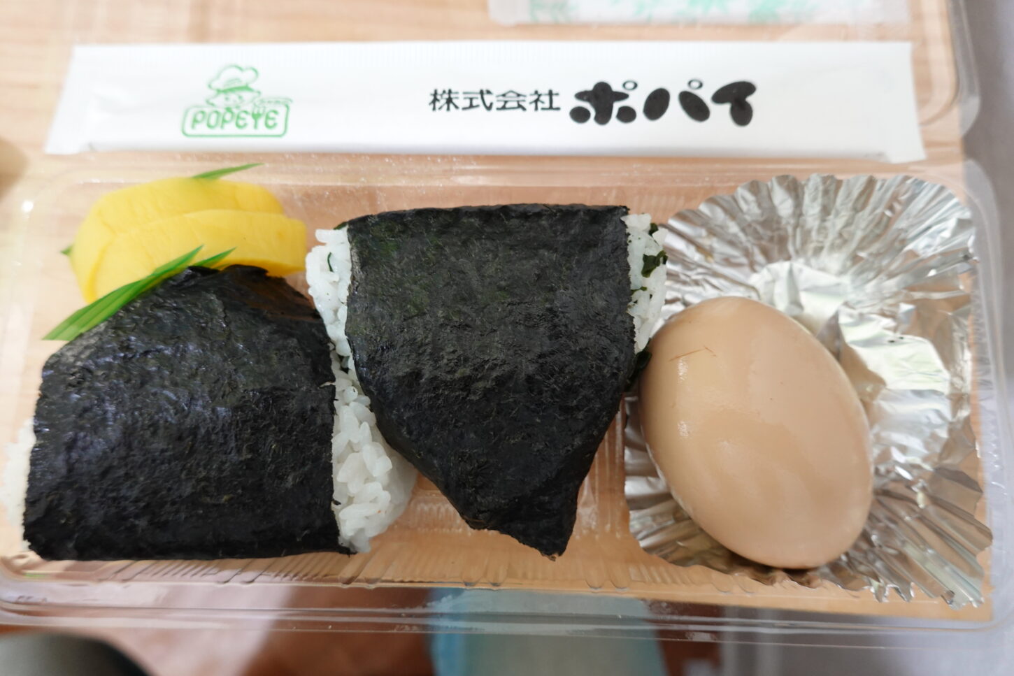 ロケ弁・朝食・ポパイおにぎり弁当・アトリエミカミのハウススタジオ・アパートスタジオ