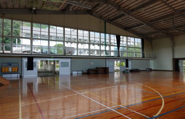 千葉県・中学校・体育館・ロケハン・下見・