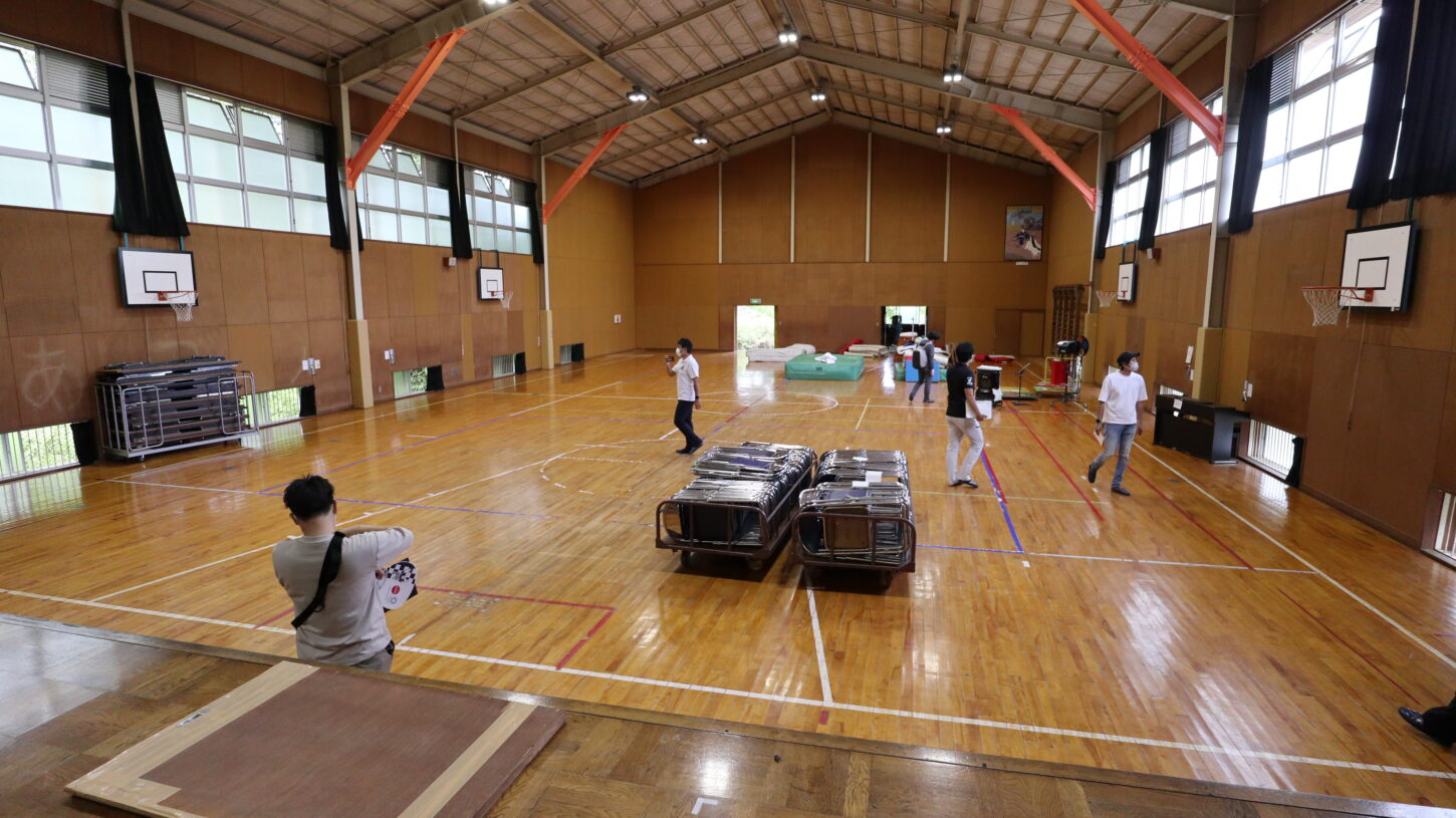千葉県・小学校・体育館・ロケハン・下見・