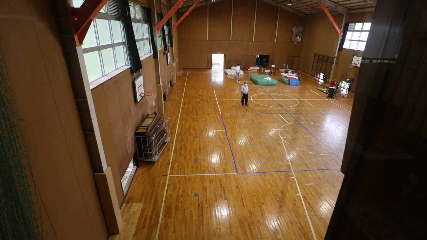 千葉県・小学校・体育館・ロケハン・下見・