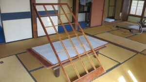 登録有形文化財橋本旅館スタジオ2階・メンテナンス・障子