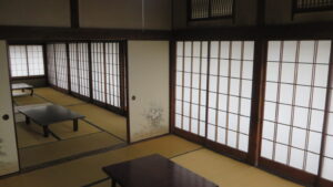 登録有形文化財橋本旅館スタジオ2階・メンテナンス・障子