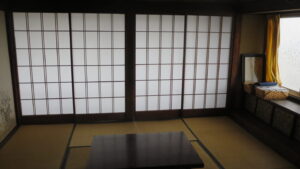 登録有形文化財橋本旅館スタジオ2階・メンテナンス・障子