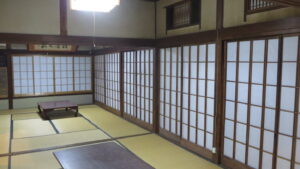 登録有形文化財橋本旅館スタジオ2階・メンテナンス・障子