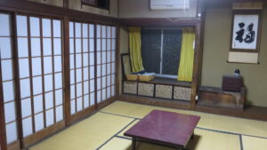 登録有形文化財橋本旅館スタジオ2階・メンテナンス・障子