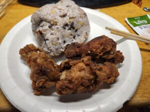 学校スタジオ・自炊弁当 撮影時