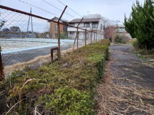 プール脇・植え込み・メンテナンス・作業・雑草駆除・学校スタジオ・撮影風景・撮影機材・再現ドラマチーム・ミュージックビデオ撮影・現場・学校スタジオ・アトリエミカミ管理運営・ハウススタジオ・ロケ地。ロケ場所・ドラマ撮影・映画撮影・YouTube撮影・コスプレ撮影・再現ドラマ撮影・ロケ現場・撮影現場・東京近郊・東京・撮影場所・貸しスタジオ・レンタルスタジオ・学校の撮影場所・