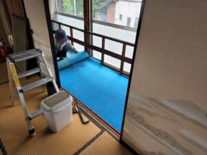 カーペット交換・廊下・登録有形文化財橋本旅館スタジオ・・グットデザイン賞・登録有形文化財橋本旅館スタジオ・古民家カフェ・登録有形文化財・アトリエミカミ・管理運営・ドラマ撮影・映画撮影・再現ドラマ撮影・YouTube撮影・ミュージックビデオ撮影・CM撮影・ロケ地・ロケ現場・撮影場所・ハウススタジオ・レンタルスタジオ・貸しスタジオ・東京・東京近郊・桜川市・真壁町
