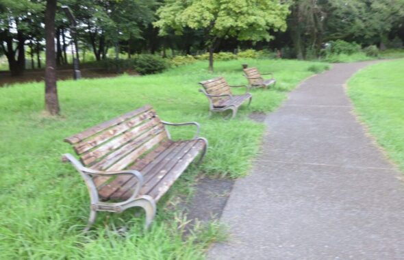 公園・ベンチ・アトリエミカミ学校スタジオの長い廊下・撮影・学校スタジオ・ミュージックビデオ撮影現場・撮影スポット・学園ドラマ・コマーシャル撮影・CM撮影・映画撮影・再現ドラマ撮影・コスプレ撮影・ユーチューブ撮影・アトリエミカミ・管理運営・学校撮影・レンタルスタジオ・東京近郊・東京・東京・関東・桜川市・真壁町・撮影専用物件・