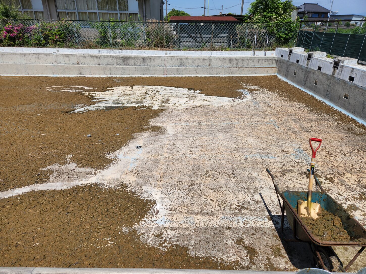 行田学校スタジオ・プール・メンテナンス・汚泥・清掃・北河原高等学校・高校スタジオ・東京近郊