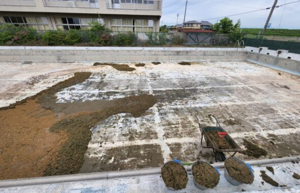 行田学校スタジオ・プール・メンテナンス・汚泥・清掃・北河原高等学校・高校スタジオ・東京近郊