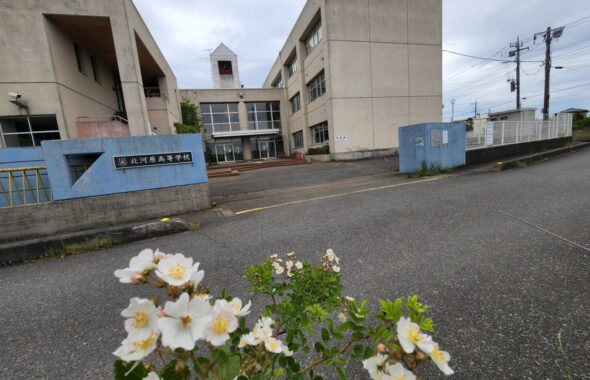 行田学校スタジオ・北河原高等学校・花・高校スタジオ・東京近郊・学校名看板撮影