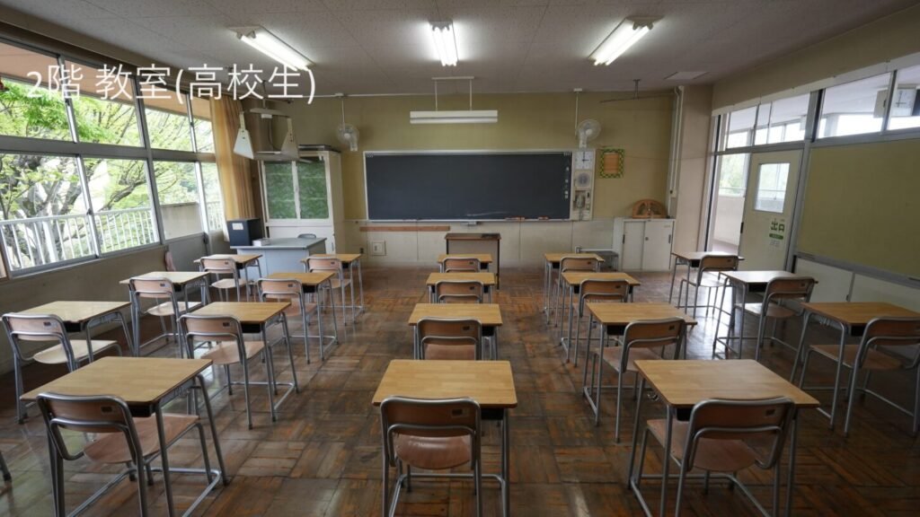 撮影 レンタルスペース　学校　貸出し　高校生　教室