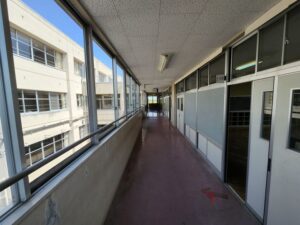 行田学校スタジオ・廊下・北河原高等学校