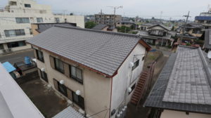 昭和のアパートスタジオ俯瞰撮影