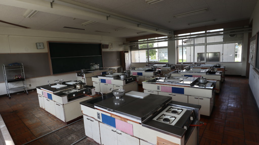 学校スタジオ・撮影・家庭科室・キッチンスタジオ・料理教室スタジオ