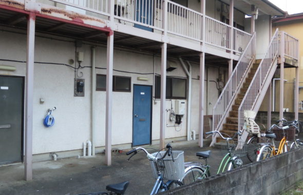昭和・レトロ・アパート・ハウススタジオ・飾り・アトリエミカミ・常総市・水海道・撮影・ロケ地・外観