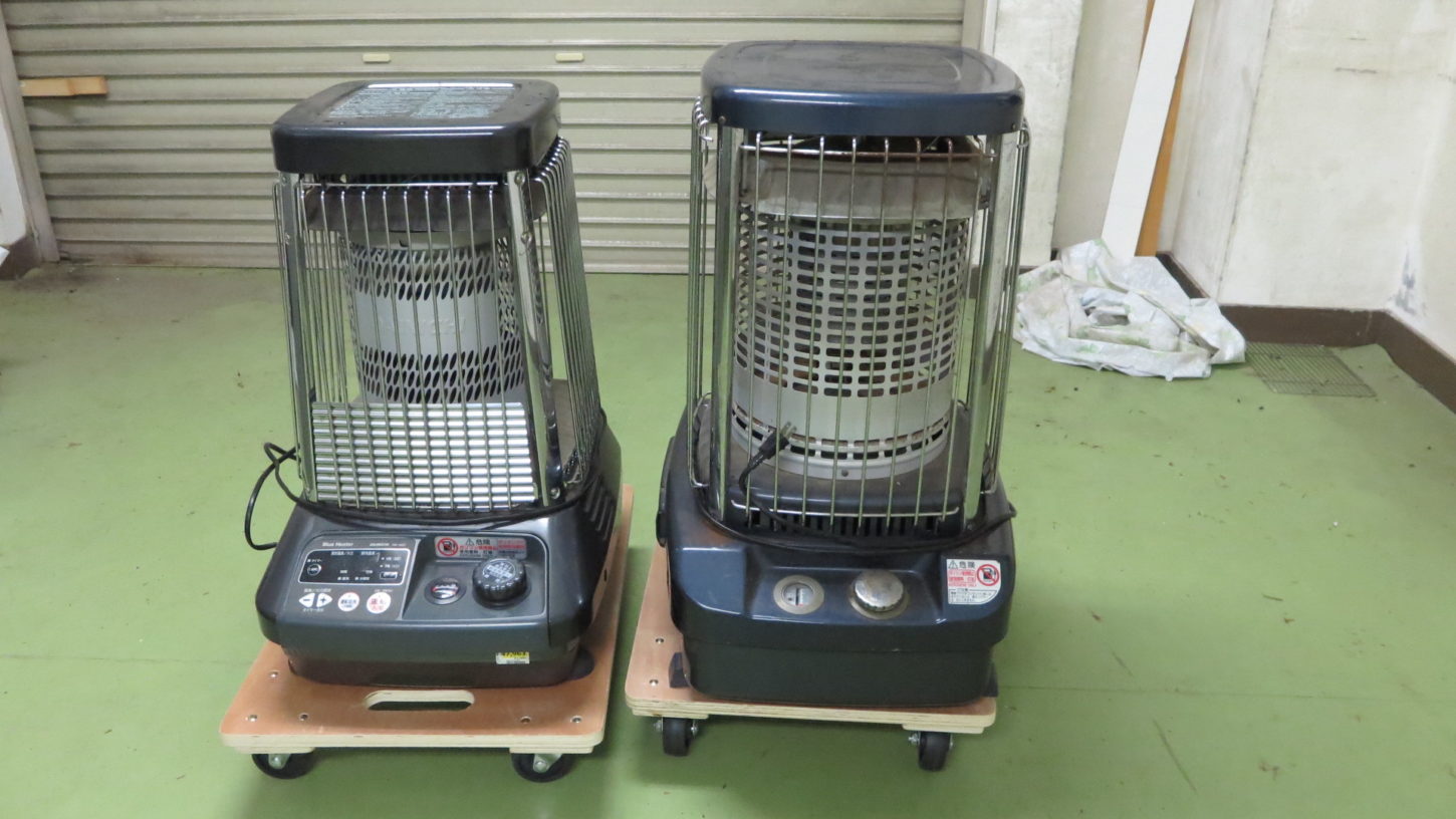 まるごと撮影できちゃう学校スタジオ・大型石油ストーブ2台追加・レンタル・６０畳用