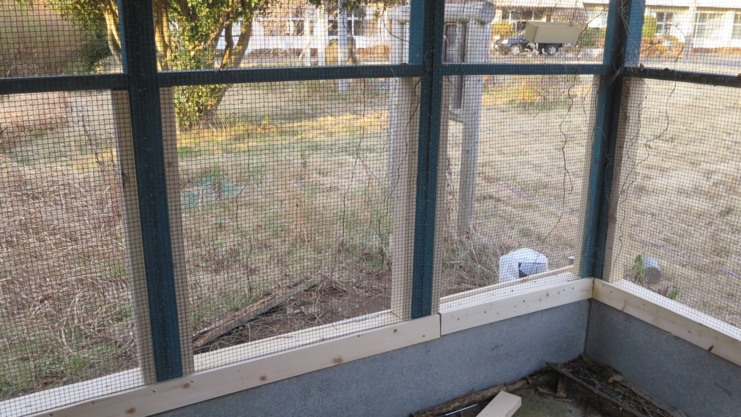 いろいろ撮影できちゃう学校スタジオ・飼育小屋・鳥小屋・飼育委員・修理・復元