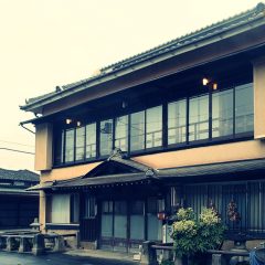 アトリエミカミ登録有形文化財橋本旅館スタジオ正面玄関