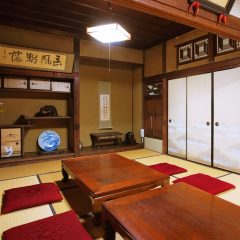 登録有形文化財橋本旅館 アトリエミカミのスタジオ