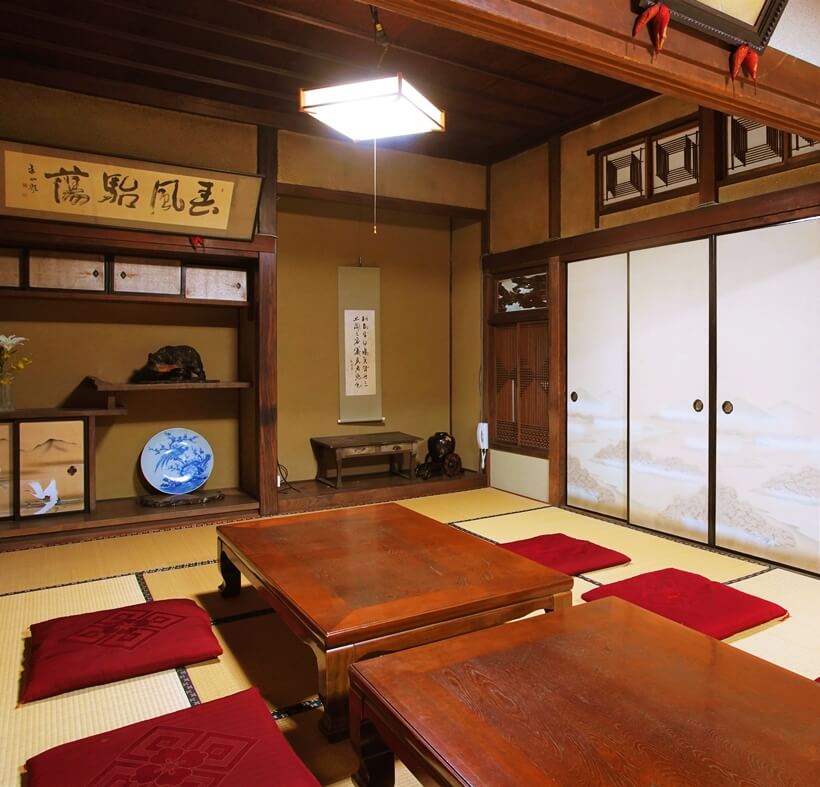 登録有形文化財橋本旅館 アトリエミカミのスタジオ