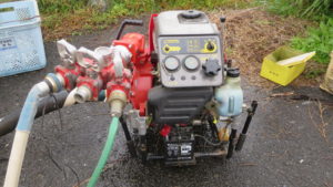 雨降らしマシーン・エンジンポンプ・東京発動機・雨シーン・撮影現場・ロケ・ロケ地・アトリエミカミ・ハウススタジオ・ＣＭ撮影・映画撮影・ミュージックビデオ撮影・ドラマ撮影