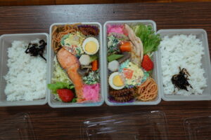 ミュージックビデオ撮影の時のロケ弁・75人前・魚徳・桜川市・真壁・アトリエミカミのハウススタジオ・いろいろ撮影できる学校スタジオ