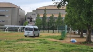 川崎・等々力緑地・ロバ撮影・動物プロダクションの仕事・バラエティー番組